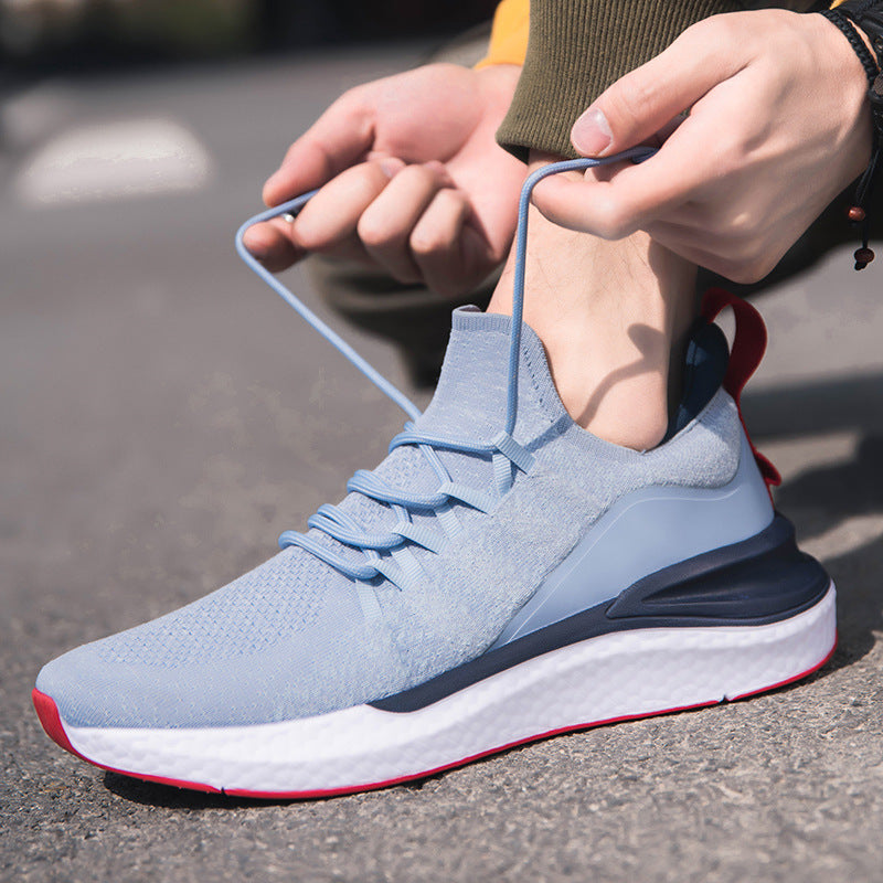 Spring and Autumn Mi 4 Popcorn Sneakers G98 Men's 38 Small Mesh Breathable Casual Shoes Mi 4 Running Shoes 46 Size