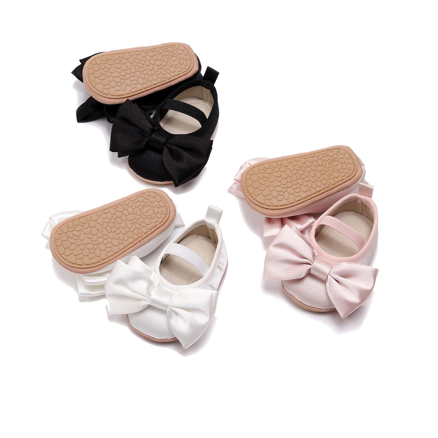 Infant shoes spring, autumn and summer girls, baby baby princess anti-slip shoes, soft-soled toddler shoes cross-border spot