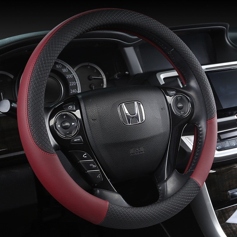Manufacturers wholesale car steering wheel cover four seasons anti-slip sweat wicked car handlebar cover fashion thin decorative interior supplies