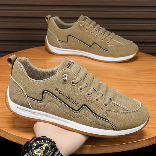 Men's shoes with a sense of luxury, new soft-soled running, versatile casual sports shoes, men's comfortable and popular sneakers