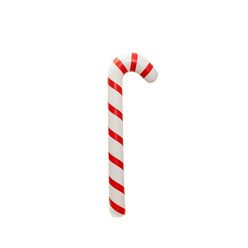 Cross-border inflatable crutches, candy bars, large Christmas decorations, decorations, holiday parties, beautiful displays, scene props