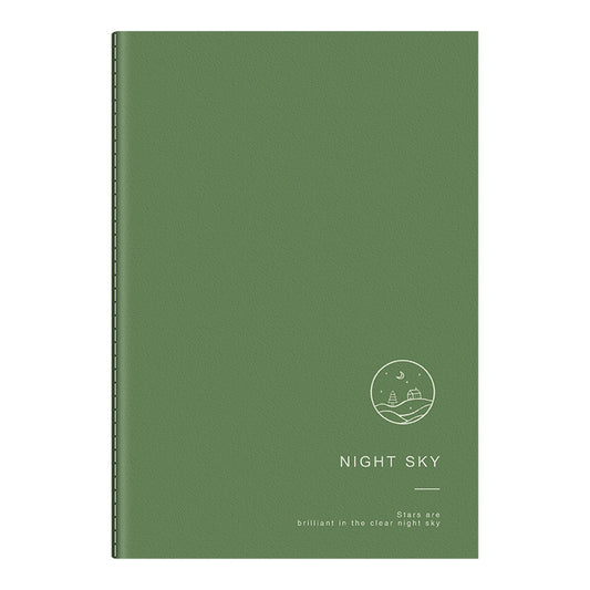 Forest Department Notebook A5 Simple Ins High-value Notepad Thickened B5 Retro Department Student Entrance Examination Soft Copy