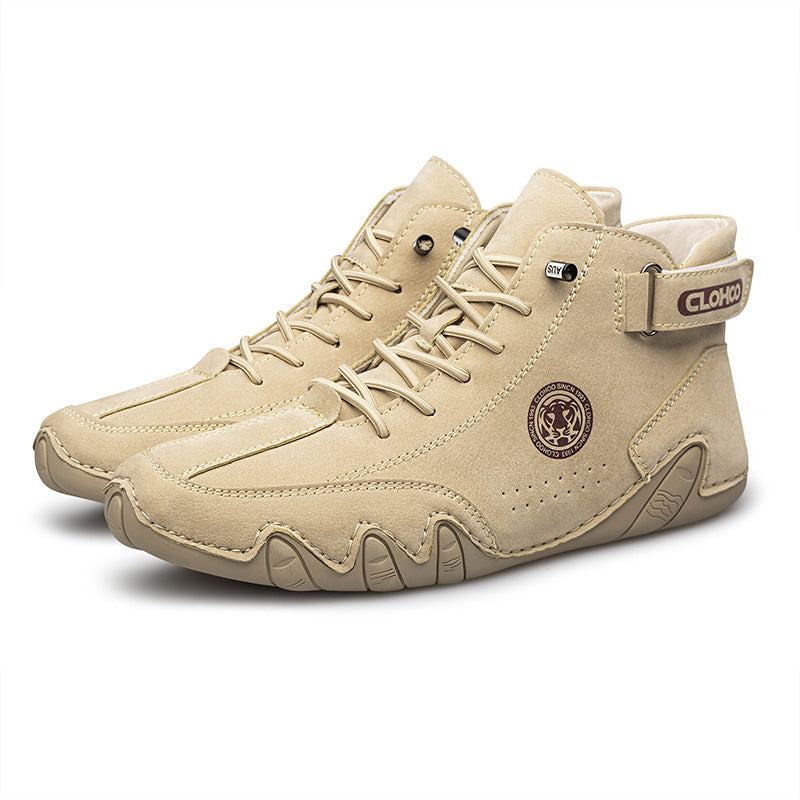 Cross-border foreign trade plus-size Amazon hot selling men's Martin boots fall and winter explosive high-top casual octopus men's shoes