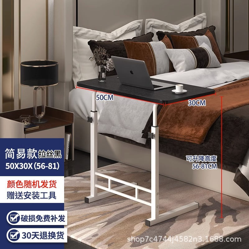 Bedside Table, Movable Computer Desk, Home Lifting, Multifunctional Bedside Computer Desk, Bedroom Study Table