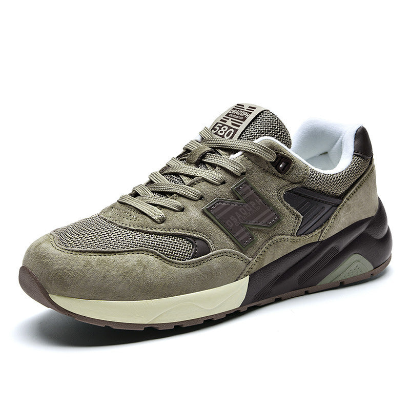 Carefully selected n men's shoes, breathable running shoes, genuine anti-odor, lightweight casual women's couples, official word 580, New Balance