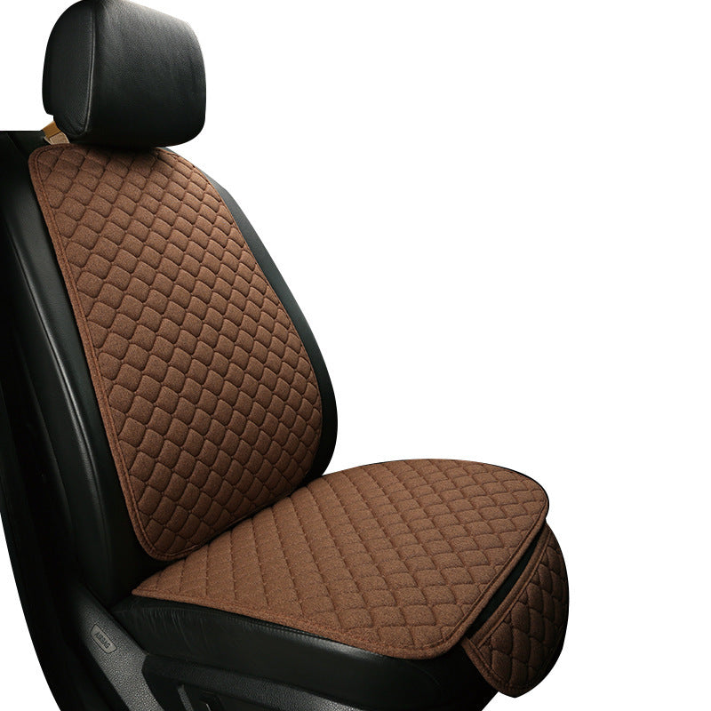 Linen car seat cushion General Motors seat cushion foreign trade popular car seat cover car seat cushion three-piece set of seat cushion