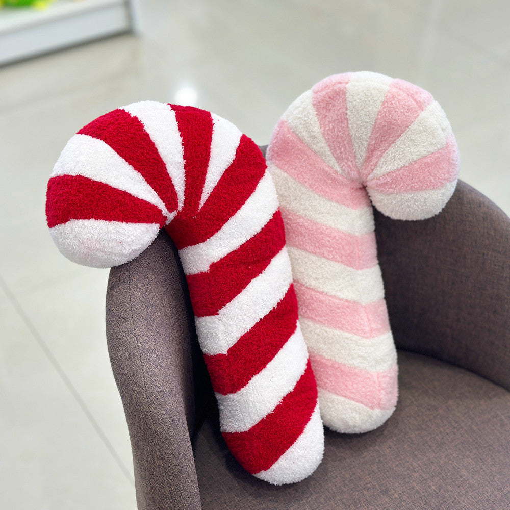 Cross-border Christmas igloo snowflake wreath candy plush pillow festive atmosphere decoration ornament gift cushion hug