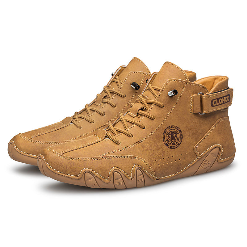 Cross-border foreign trade plus-size Amazon hot selling men's Martin boots fall and winter explosive high-top casual octopus men's shoes