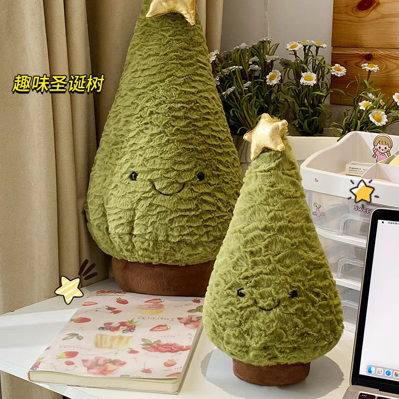 Fun Christmas Tree Doll JC Plush Toy Large Christmas Tree Holiday Decoration Pendant Doll Christmas Gift