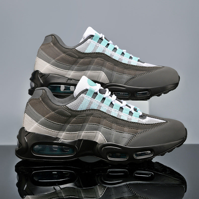 Cross-border new fashion sneakers, couple air cushions, versatile trendy shoes, men's breathable casual shoes, one drop delivery NK95