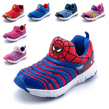 Caterpillar children's shoes boys 2025 spring and autumn mesh breathable children's sneakers girls' baby net shoes foreign trade