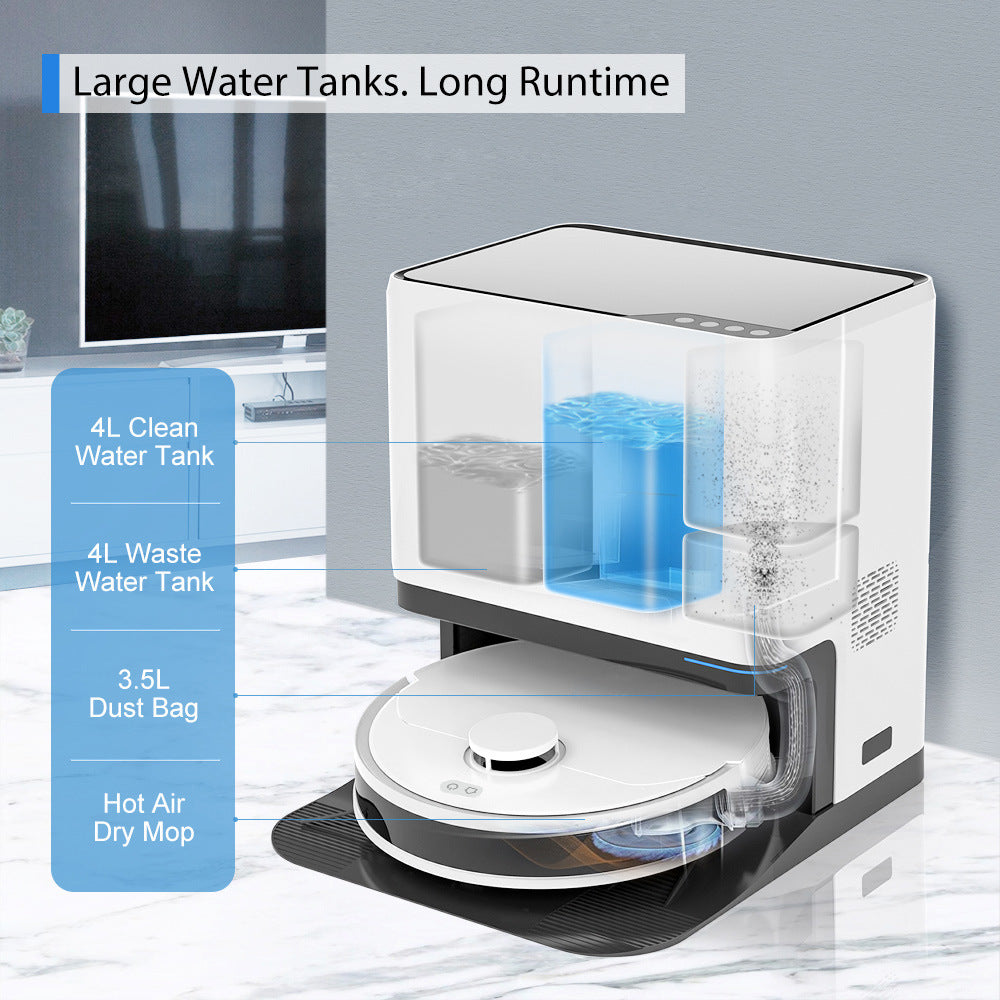 Self-cleaning sweeping robot vacuum cleaner X20 sweeping suction and mopping three-in-one climbing mat automatically recharges water loading and unloading