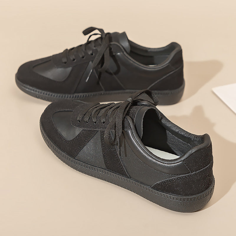 Couple shoes versatile casual little white shoes women's ins Korean version of men's and women's German training shoes flat shoes Forrest Gump shoes F8815