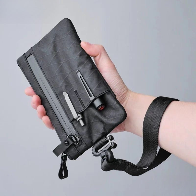 ~Outdoor multifunctional card case men's functional coin purse Men's key bag - mobile phone bag storage bag