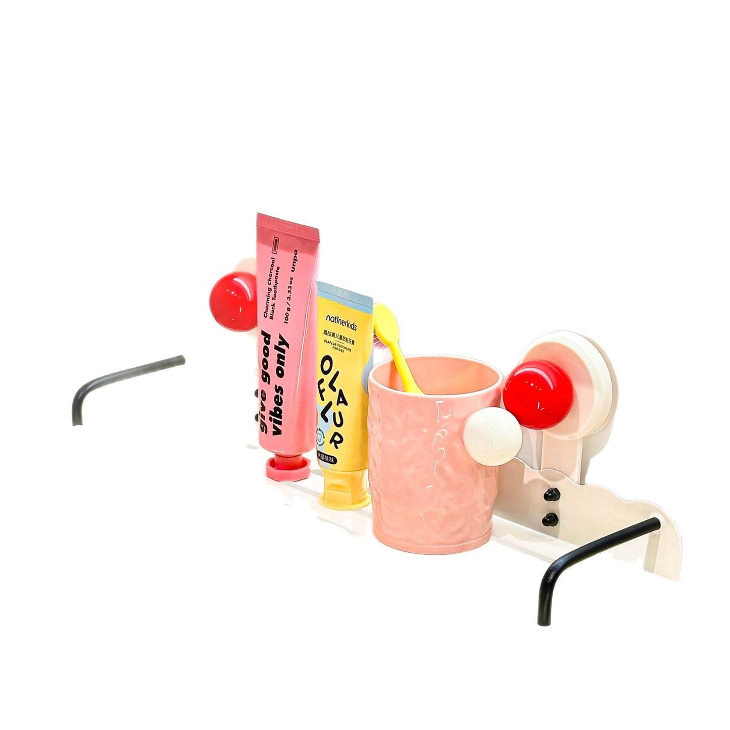 Bathroom suction cups, shelves, faucets, non-perforation, washbasins, storage racks, toilets, wall-mounted storage artifacts
