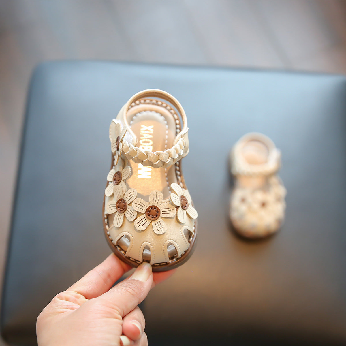 Baby girl summer sandals baby soft sole toddler shoes one-year-old baby princess shoes sweet little girl shoes