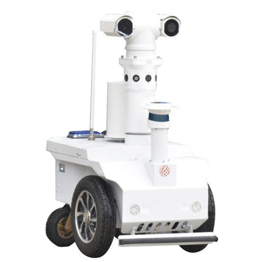 Outdoor security inspection robots, unmanned regular patrols, remote control, public security management, construction supervision