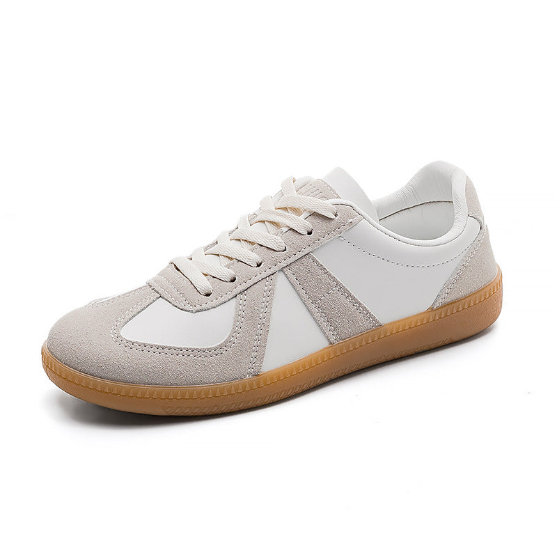 Couple shoes versatile casual little white shoes women's ins Korean version of men's and women's German training shoes flat shoes Forrest Gump shoes F8815