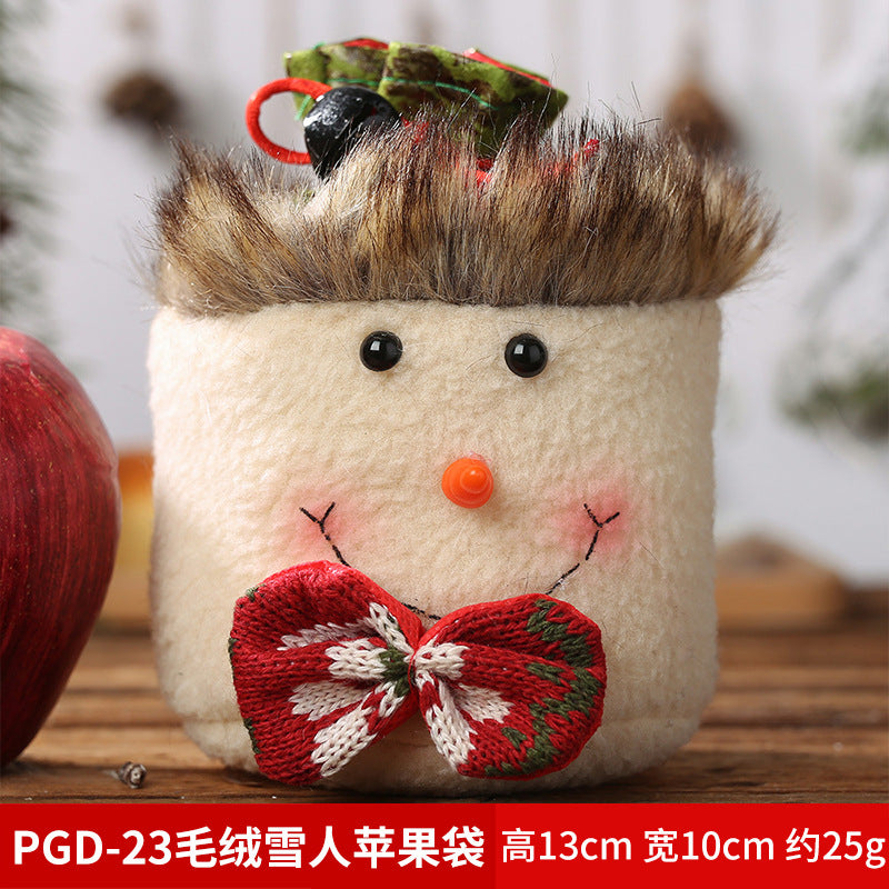 Christmas gift apple bag tote bag adult children children Christmas gift decoration high-end gift bag