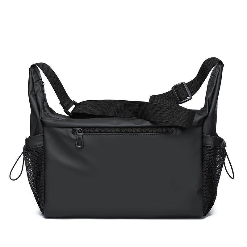 Cross-border men's chest bag, water-repellent and cool, casual and versatile men's bag, multi-functional large-capacity men's crossbody bag