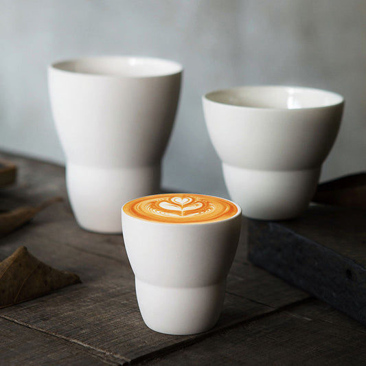 Danish handmade ceramic dirty coffee mug ins latte Australian white single product espresso mug nipple cup
