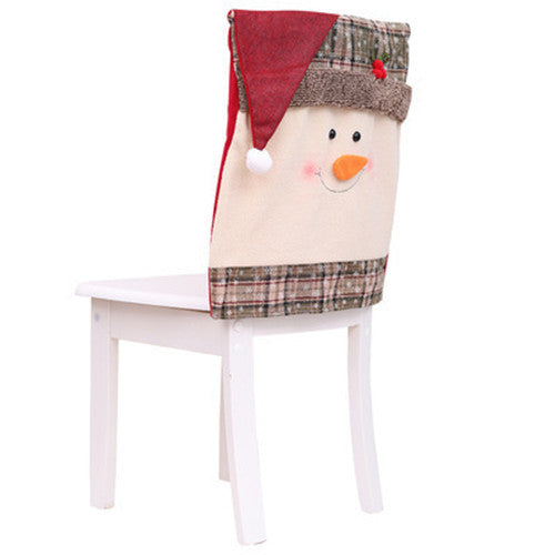 Christmas Decorations, Chair Sets, Wedding Banquets, Hotel Chairs, Covers, Dining Chairs, Santa Claus, Snowman Chairs, Sets