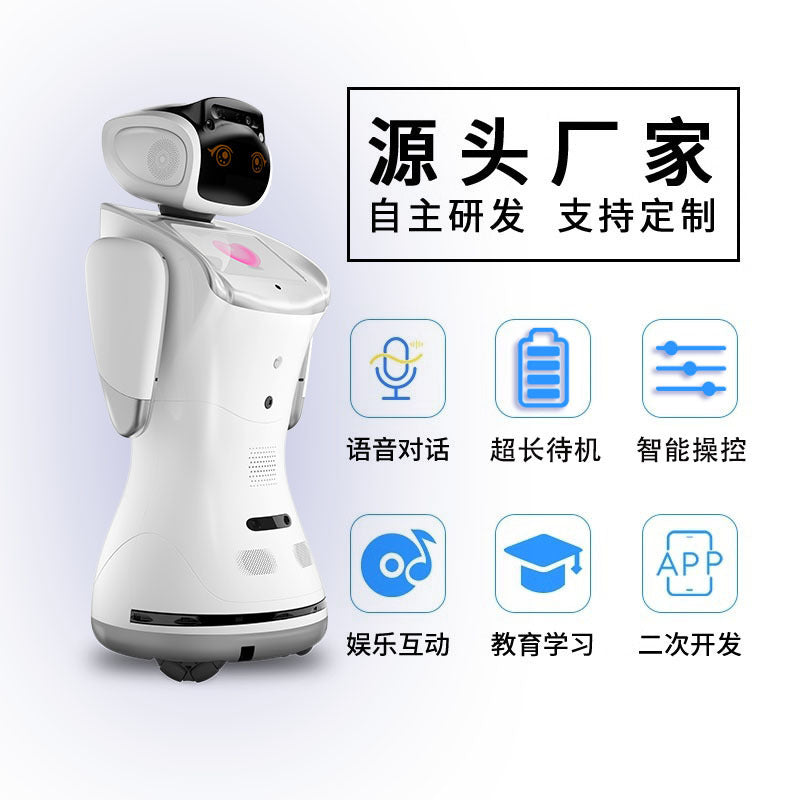 Welcome AI order, Xiaobao intelligent robot, intelligent children's learning machine, early education machine, educational companion robot