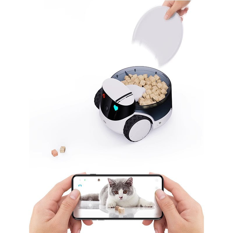 ROLA, Yinuo pet robot, whole house mobile camera, ebo, pet feeder, remote monitoring, can talk