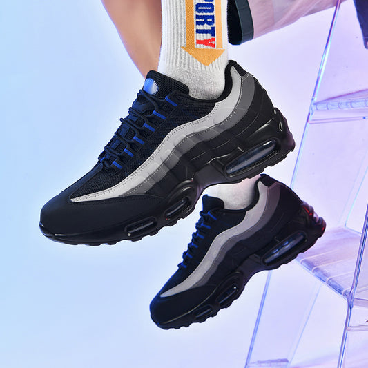 Cross-border new fashion sneakers, couple air cushions, versatile trendy shoes, men's breathable casual shoes, one drop delivery NK95