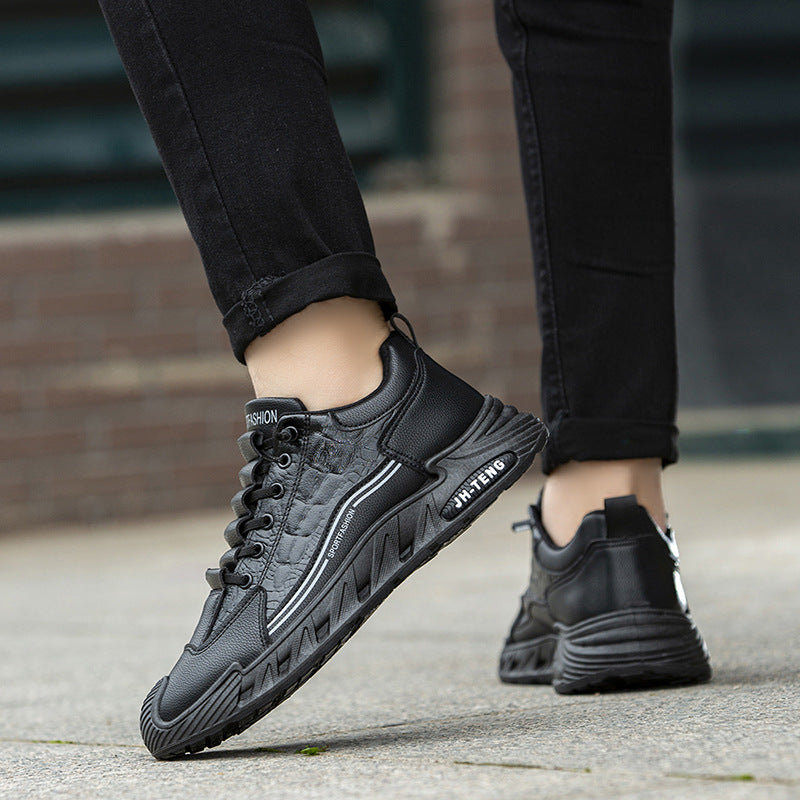 Single cotton same plus size men's shoes, new men's sneakers, casual running shoes, comfortable and breathable travel dad shoes