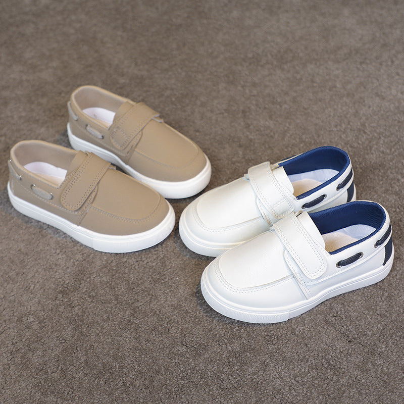 Sneakers, children's shoes, breathable men's shoes, four-season low-top soft-soled lazy casual shoes, men's trend, versatile board shoes