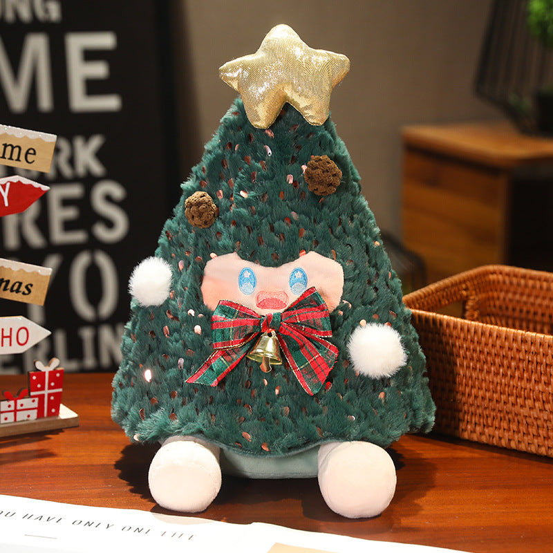 Factory in stock wholesale Santa rag doll doll Christmas gift snowman doll elk plush toy