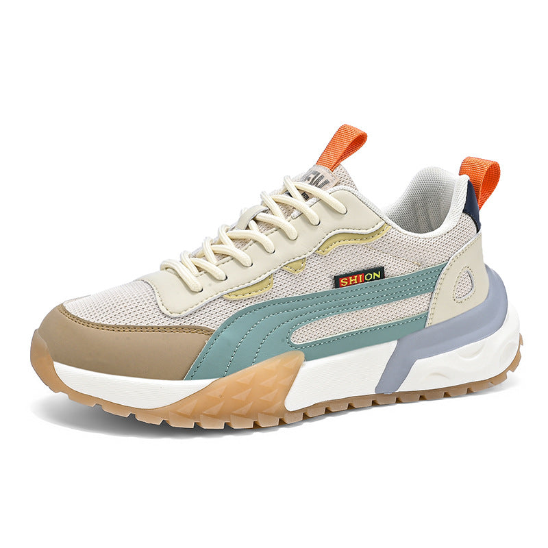 Live Explosive Men's Shoes 2024 New Men's Mesh Sneakers Breathable Casual Running Shoes