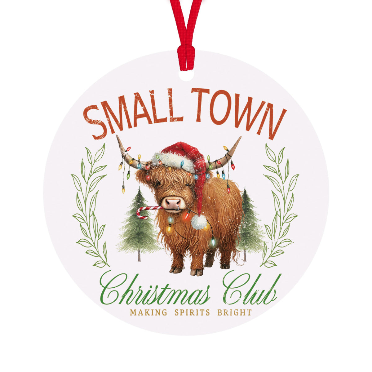 Cross border acrylic Christmas ball tree ornaments craft hanging decoration art pendant decoration scene decoration