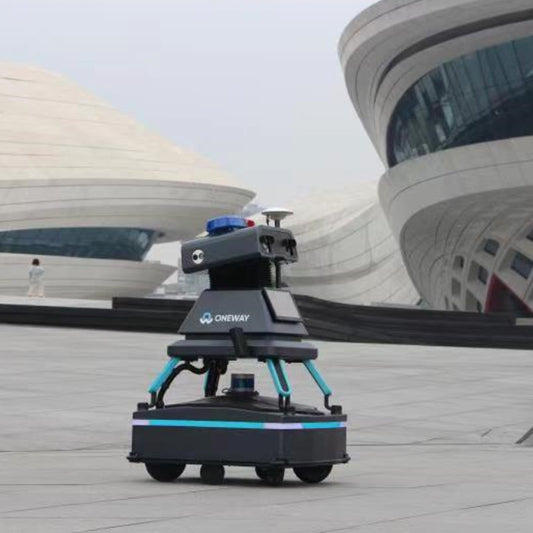 Chengdu intelligent patrol robot property security walking smart police security service intelligent security service
