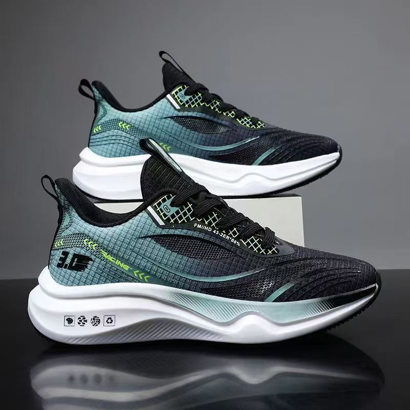 Cross border wholesale men's shoes trend new running men's shoes versatile outdoor men's sneakers fashion mesh breathable shoes