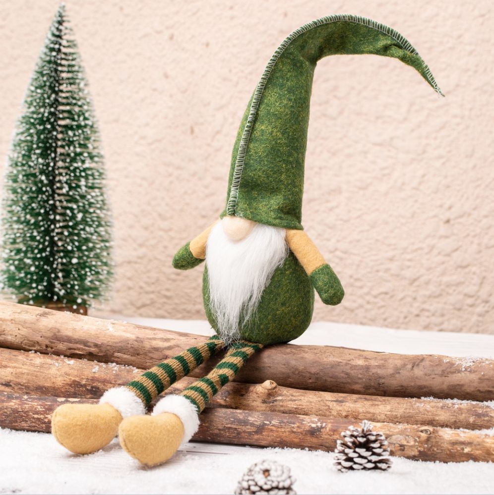 Foreign trade popular Christmas decoration supplies faceless doll doll European and American style old man pendant window ornament batch