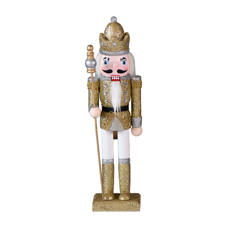 12inch new 30CM nutcracker Christmas ornament ornament tabletop Christmas walnut soldier manufacturer