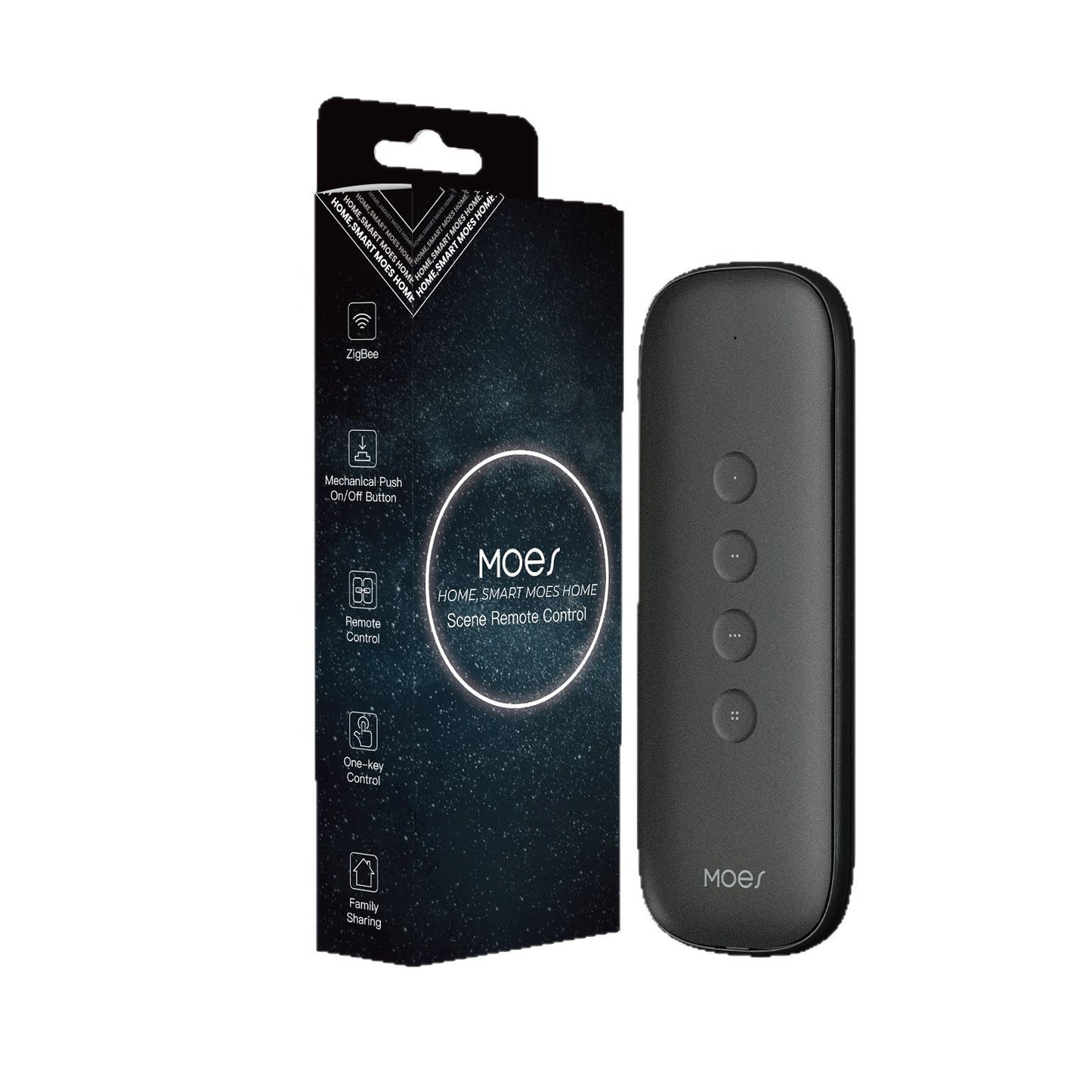 Tuya smart home 4-button scene switch app timing handheld remote control wireless scene Zigbee smart switch
