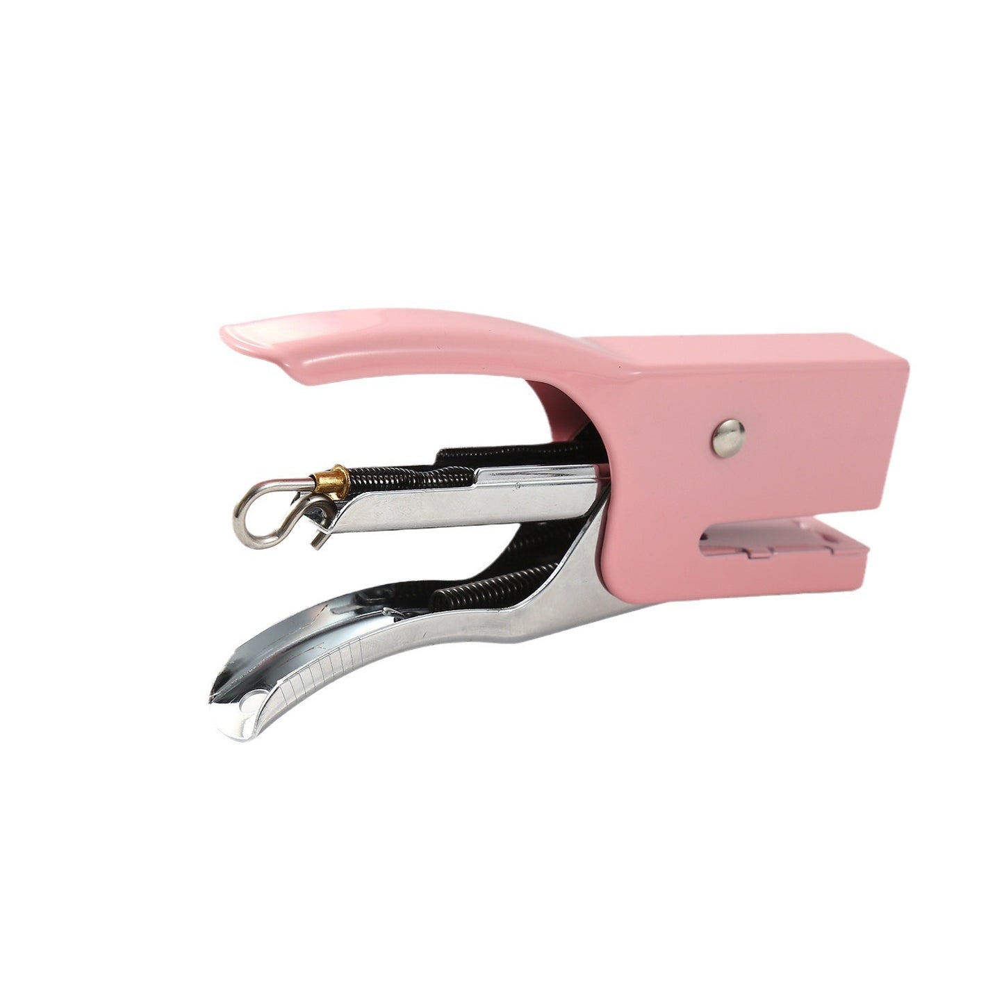 Manufacturer: Macaron colored metal hand holding stapler No. 10 labor-saving packaging machine small office binder