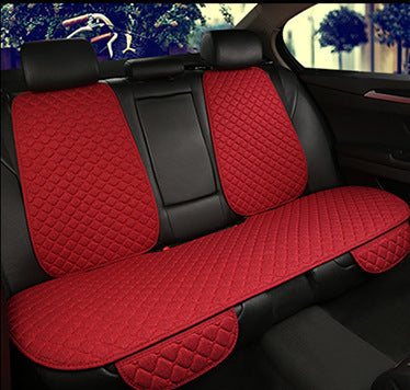 Linen car seat cushion General Motors seat cushion foreign trade popular car seat cover car seat cushion three-piece set of seat cushion