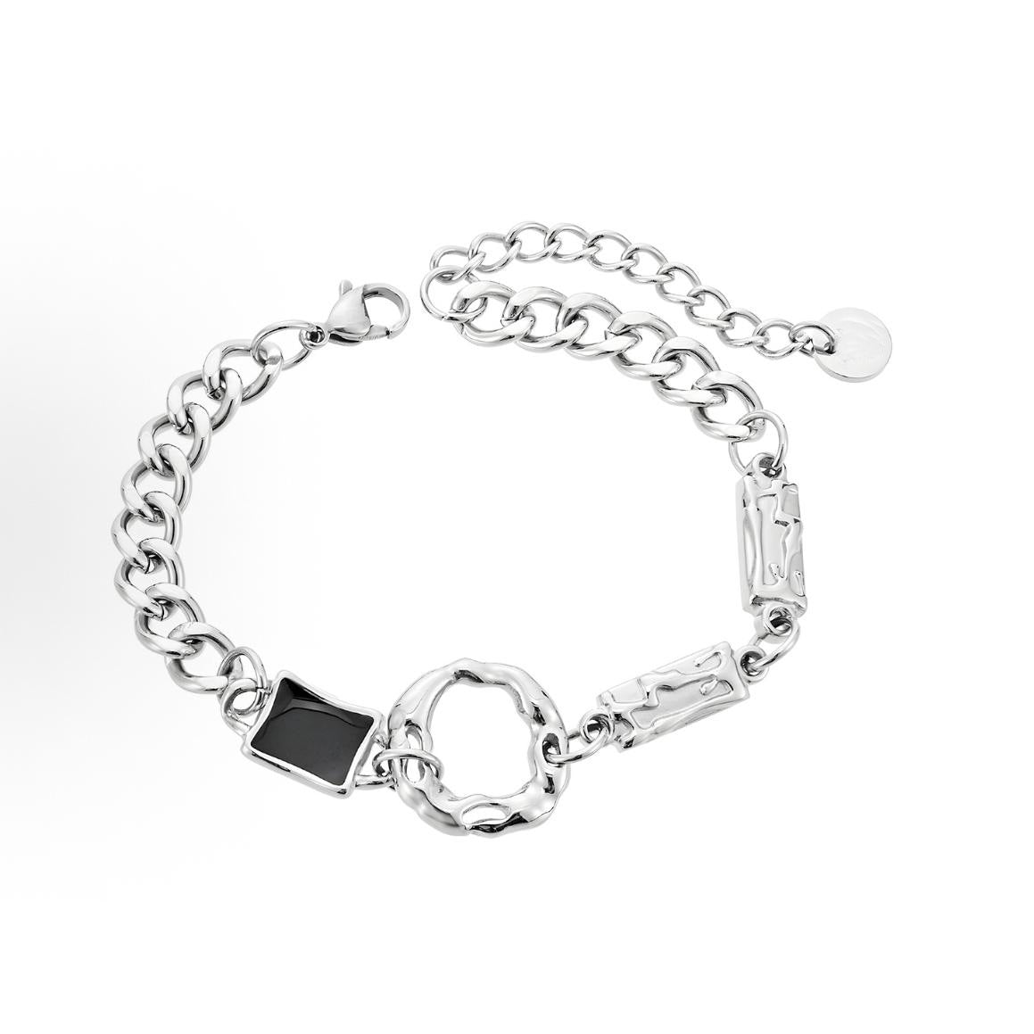 Cross-border jewelry, titanium steel necklace, accessories, men's versatile, high-end, European and American hip-hop new stainless steel men's necklaces