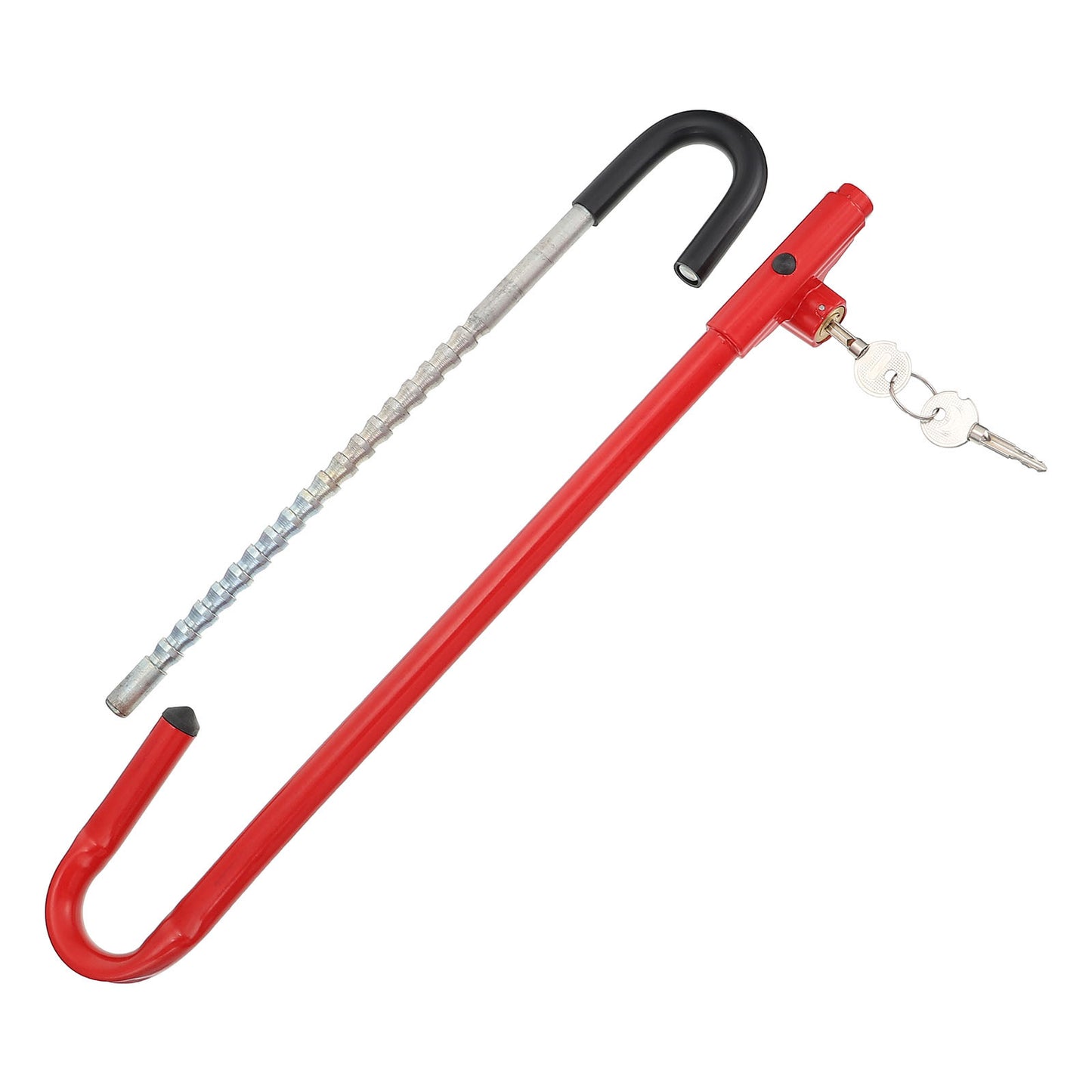 Car steering wheel lock telescopic with hook throttle lock clutch lock car anti-theft lock universal car lock