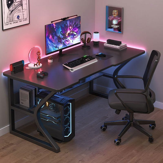 Modern Simple White Computer Desk Home Desktop Bedroom Desk Simple Gaming Desk Office Desk Workbench Table