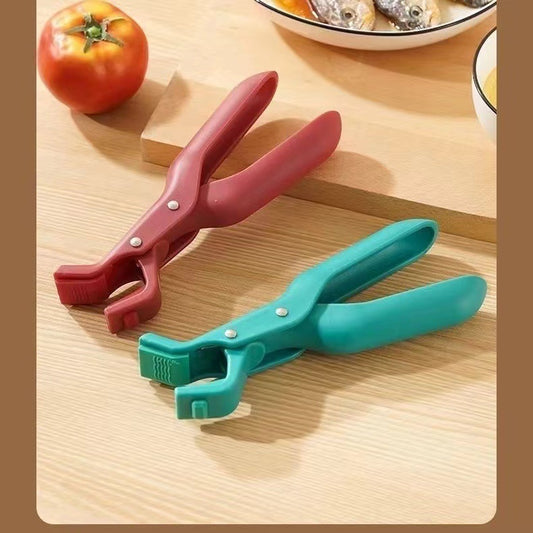 New anti-scald clamp bowl clamp non-slip silicone plate lifter bowl clamp dish clamp kitchen clamp baking tray steamer clamp