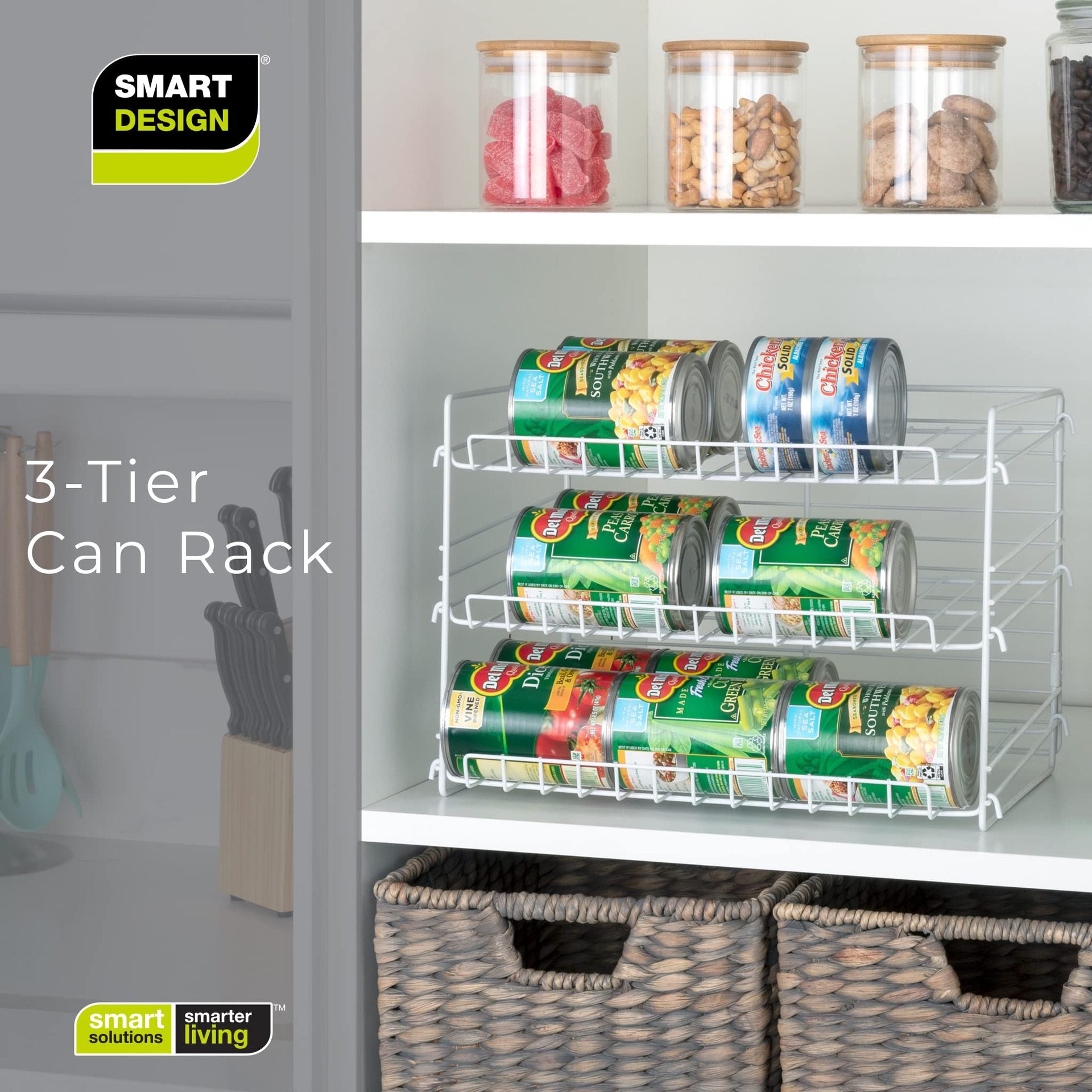 Kitchen utensils foldable can storage shelves, new 3 tier kitchen storage shelves, rolling shelves