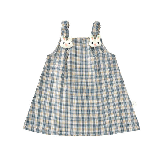 Baby girl sundress, summer thin little moon old girl dress, sweet and cute baby vest, princess dress