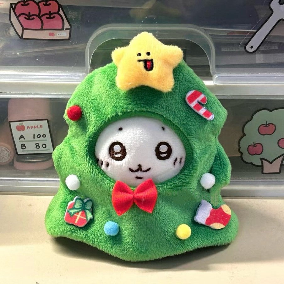 Christmas headgear, small sea pendant, Christmas tree, plush doll, cute bag pendant, birthday gift for girlfriends