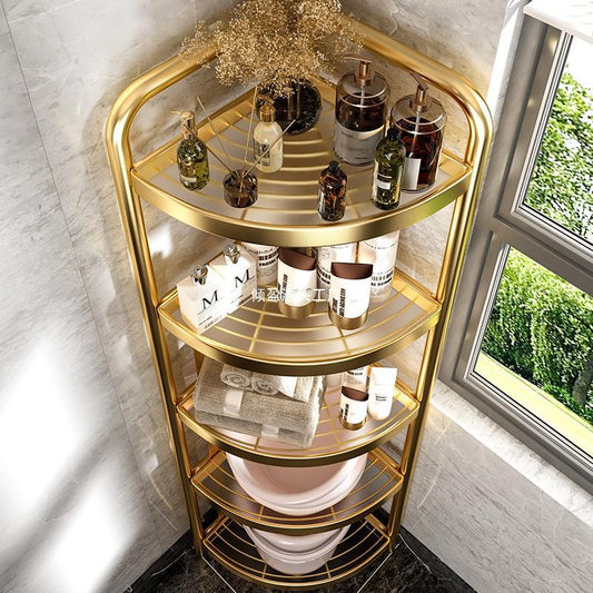 Toilet floor, multi-layer triangular shelf, toilet storage supplies, Daquan, toilet, bathroom face wholesale