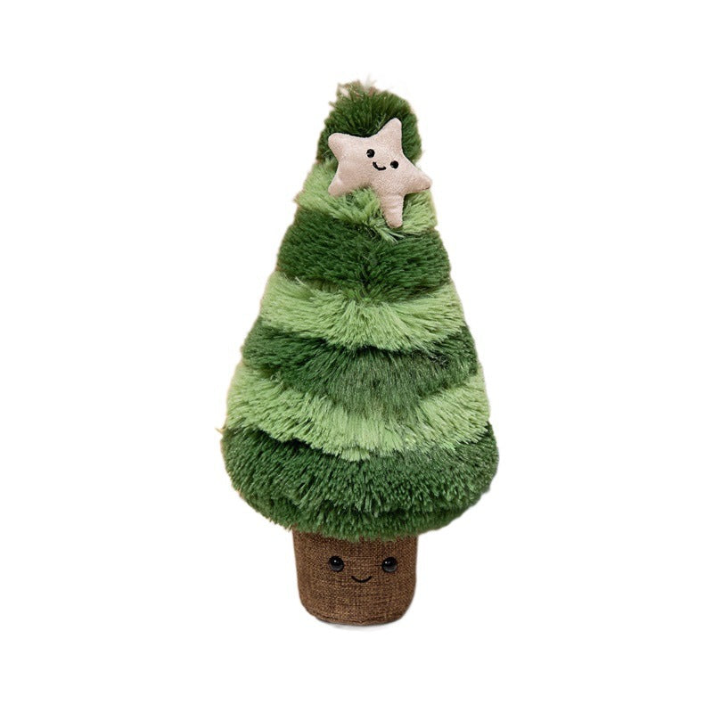 Fun Christmas Tree Doll JC Plush Toy Large Christmas Tree Holiday Decoration Pendant Doll Christmas Gift